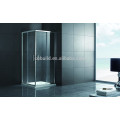 K-555 Popular big roller sector sliding shower room with frame shelf mini shower enclosure